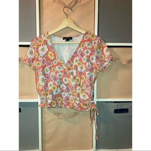 Floral Crop Top